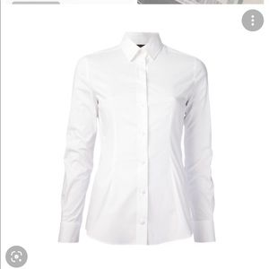 NWT Womens Emporio Armani button down work business shirt holiday workwear